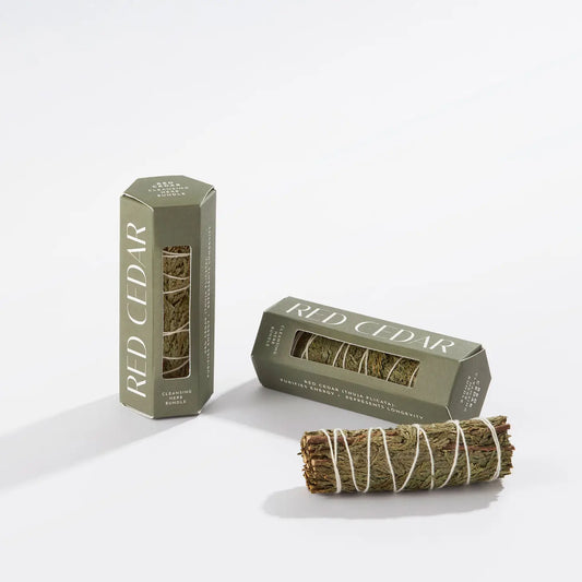 Red Cedar Smudging Herb Bundle - Plastic Free