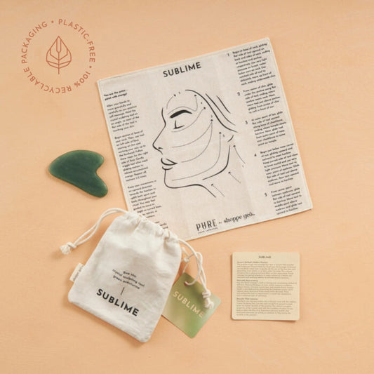Sublime Gua Sha Crystal Sculpting Tool - Plastic Free