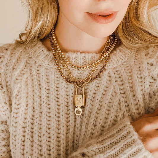 Vintage Louis Vuitton Locket Necklace