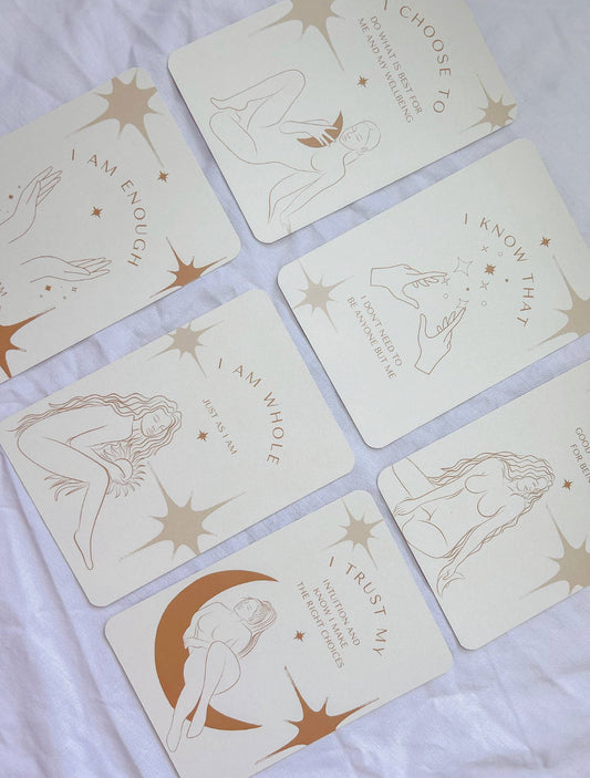 SELF LOVE AFFIRMATION CARDS