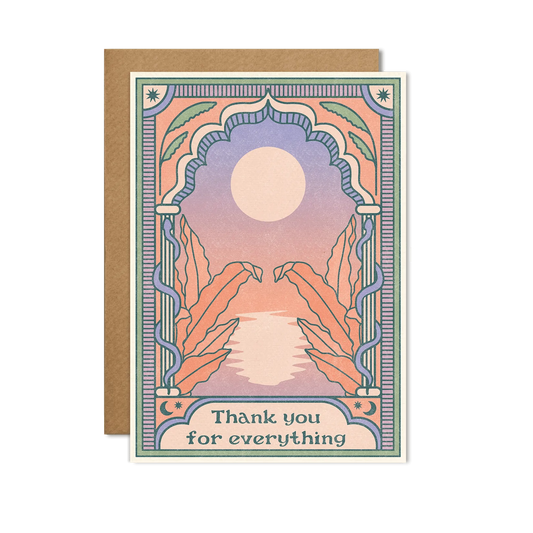 Thank You For Everything Card